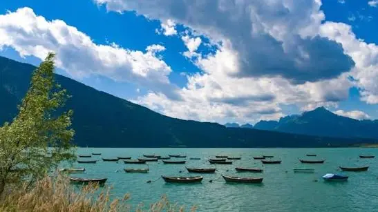 Il lago di Santa Croce