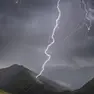 Un fulmine in montagna