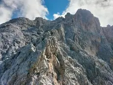 Lo spigolo nord del monte Agner