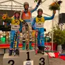 Michael Bertagno sul podio