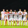 La Dolomiti Bellunesi schierata contro la Folgore Caratese (Foto Beppe De Zanet)