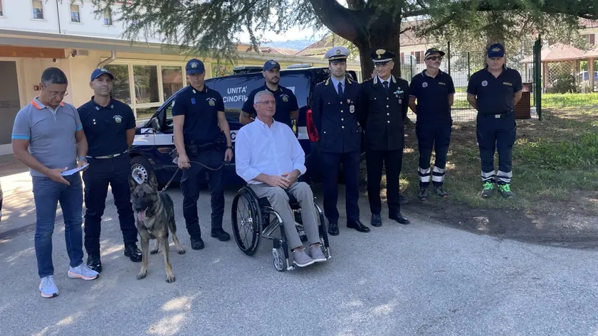 La presentazione di Grey con amministratori e rappresentanti delle forze di polizia