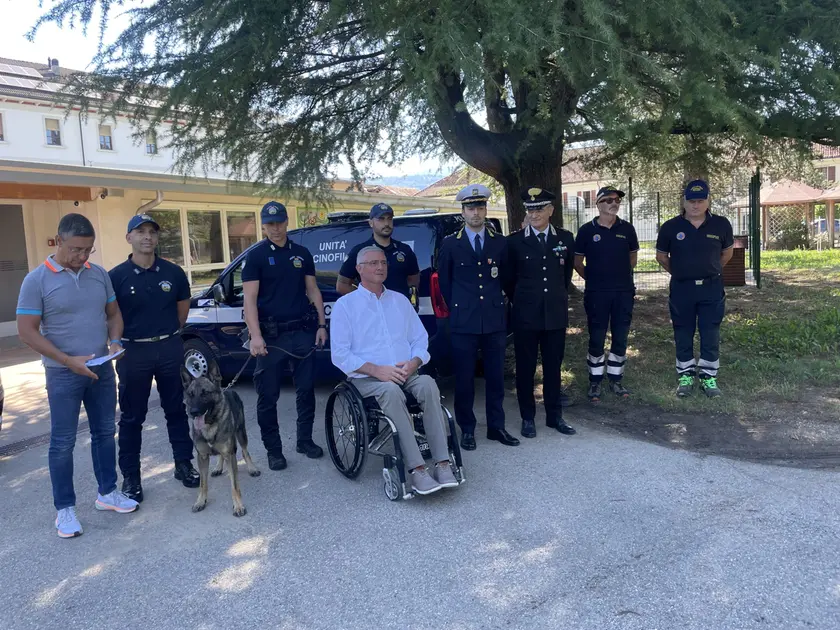 La presentazione di Grey con amministratori e rappresentanti delle forze di polizia