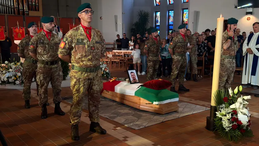 I funerali di Daniele Sanapo (Foto Pòrcile)