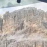 Il recupero dei due alpinisti in ferrata