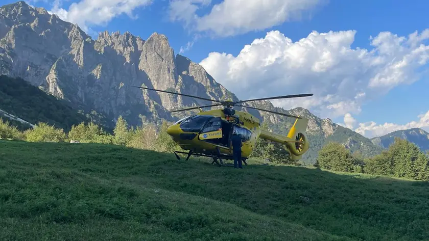 La salma è stata rinvenuta grazie al drone del soccorso alpino
