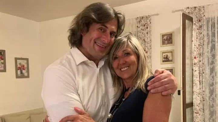 Il manager Giorgio Viezzer con la sorella Gabriella