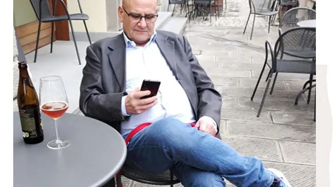 Marco Resnati in un momento di relax