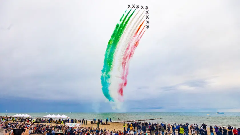 Una precedente edizione dell'Air Show a Jesolo