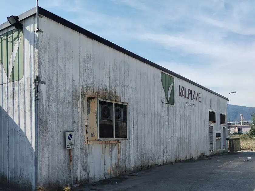 L'ex capannone di Valpiave