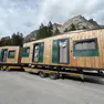 Le mobile home in partenza
