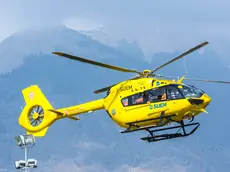 Il ferito è stato recuperato dall'elicottero di Belluno