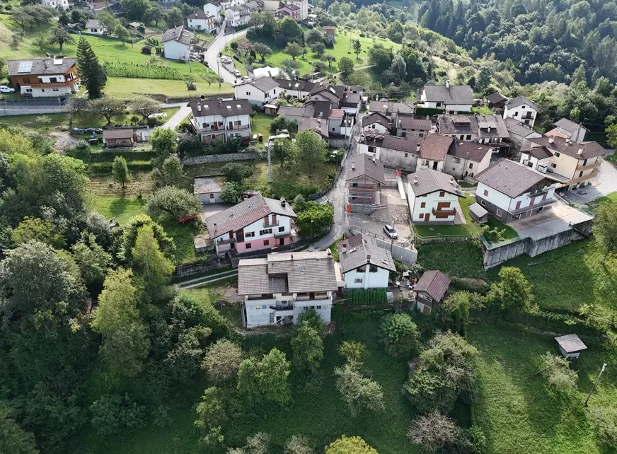 La borgata vista dall'alto