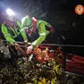 Un soccorso di notte in montagna