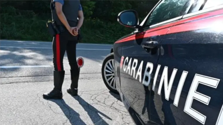 Una pattuglia dei carabinieri