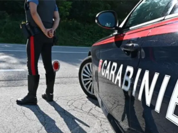 Una pattuglia dei carabinieri