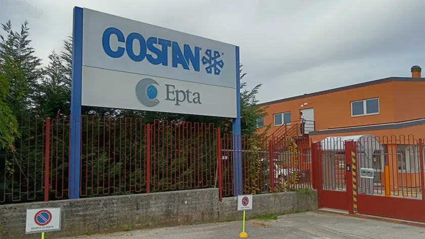 Lo stabilimento di Epta Costan a Limana