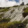 La zona di Tromba del Miel, sopra Taibon Agordino