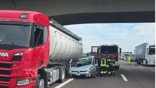 Le immagini dell'incidente