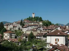 Una vista del centro storico di Feltre