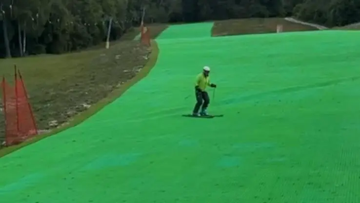 Il test sulla pista