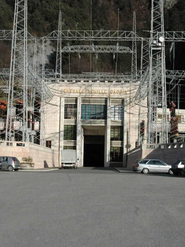 La centrale di Soverzene