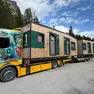 Trasporti delle casette olimpiche