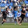 Diego Sia dopo il gol a Brescia (Foto di Beppe De Zanet)