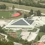 Il Palasport a Longarone