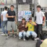 La protesta degli studenti del Brustolon