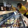 Uno stand alla Mostra internazionale del gelato, evento di punta di Longarone Fiere
