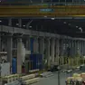 L'interno dello stabilimento Hydro di Feltre