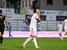 La disperazione a fine gara (Foto di Beppe De Zanet)
