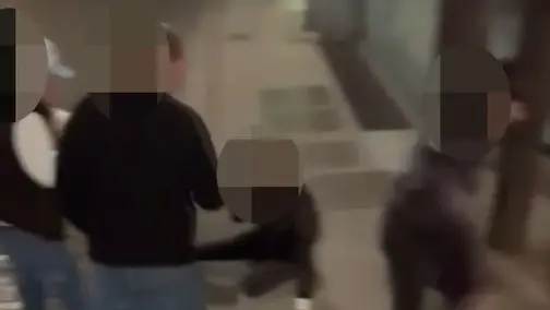 Un fotogramma del video incriminato