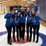 Il Team Zardini Lacedelli dopo la vittoria