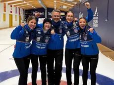 Il Team Zardini Lacedelli dopo la vittoria