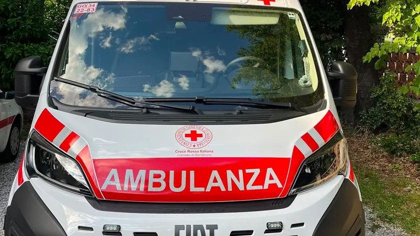Il ragazzo è stato trasportato in pronto soccorso