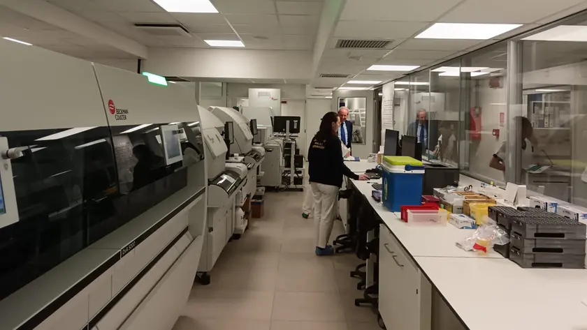 Laboratorio di analisi in ospedale