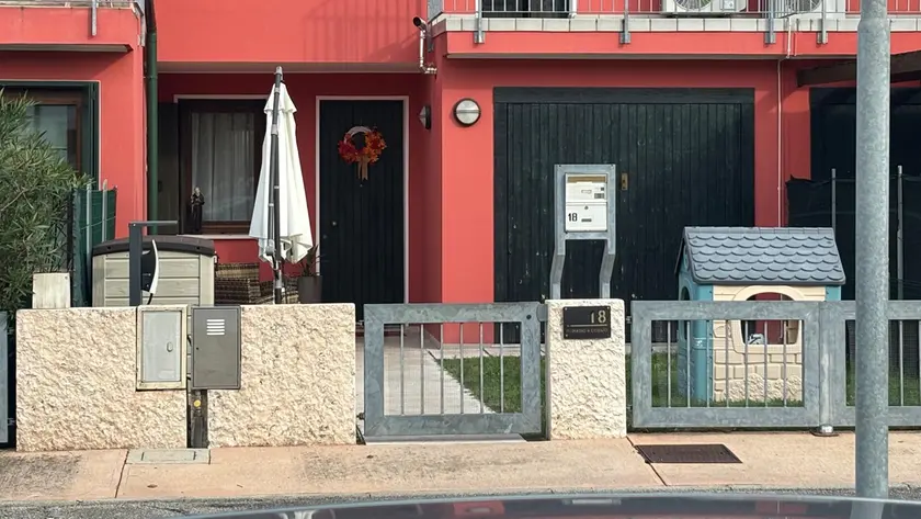 L'abitazione di Luciano Donadio a Eraclea