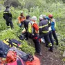 Vigili del fuoco durante un soccorso
