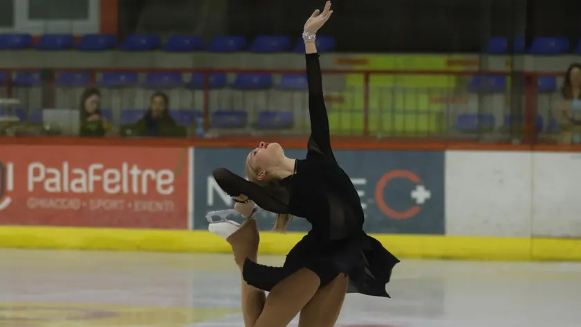 Daria Troi, pattinatrice delle Ice Angels Feltre