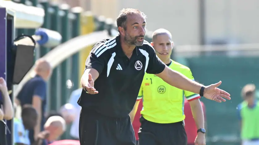 L'allenatore Andrea Bonatti (Foto De Zanet)