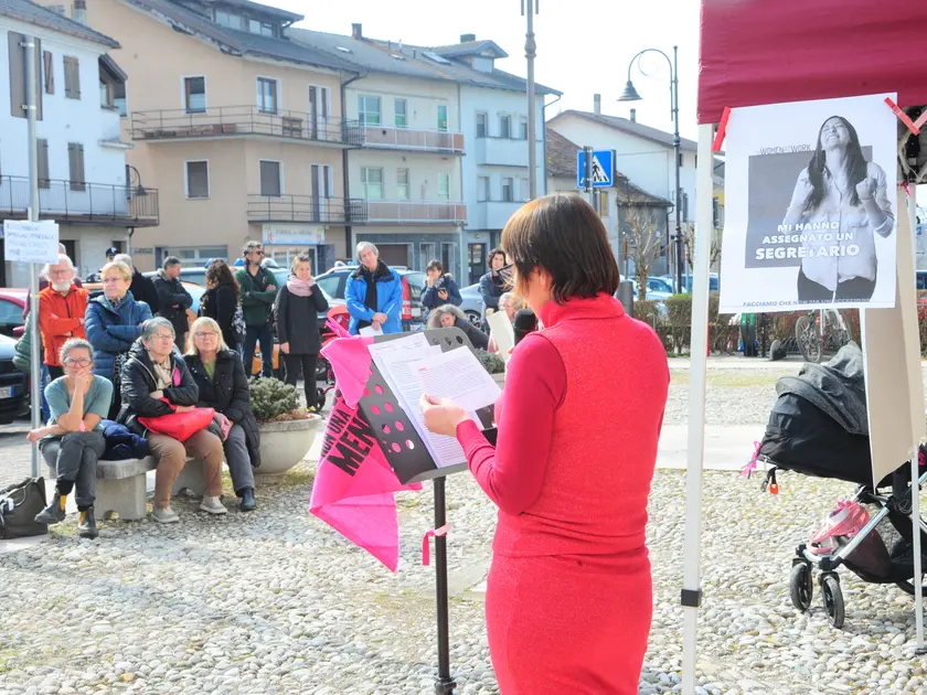 Una manifestazione di "Non una di meno"