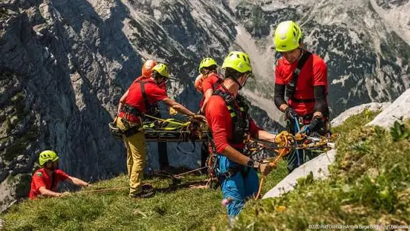 Una squadra del Soccorso alpino