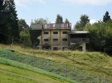 L’ex partenza della seggiovia sul Nevegal