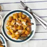 Un piatto di gnocchi con la zucca