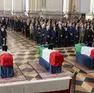 I funerali di Stato del Brigadiere capo Valerio Daprà, del Carabiniere scelto Davide Bernardello e del Luogotenente Marco Piffari