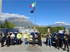 La cerimonia di donazione dei defibrillatori ai carabinieri