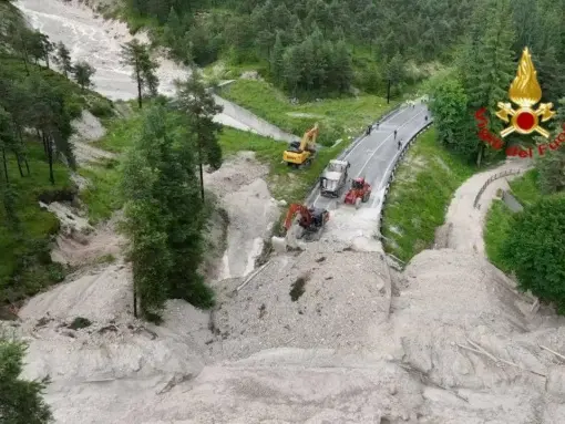 Colate detritriche invadono l’Amelagna a SanVito