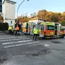 La scena dell'incidente di Sedico